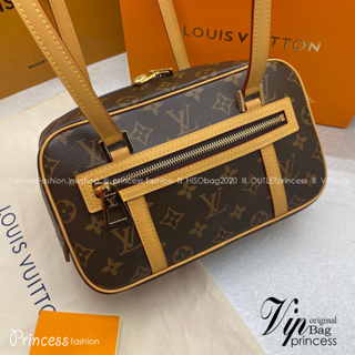 Iv Cite Monogram Canvas Brown in Coated เกรดท็อปออรินอล หนังแท้ สวยงามตามรูป เกรดเทียบแท้ ใช้สลับแท้ได้ ใช้งานต่างประเทศ