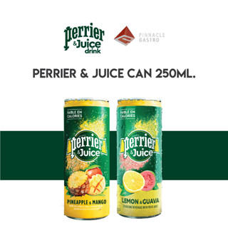 Perrier &amp; Juice 250ml. 1 case 24 Cans