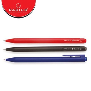 ปากกาเจล O-SECOND RADIUS (0.5mm) หมึกสีน้ำเงิน  6,12 ด้าม