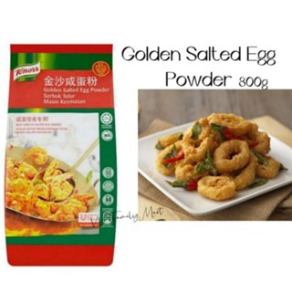 ผงไข่เค็ม Knorr Golden Salted Egg Powder Serbuk Telur Mash Keemasan 800G