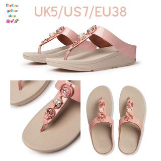 [BOX//EU38] FITFLOP FINO EMBELLISHED ROSE PINK