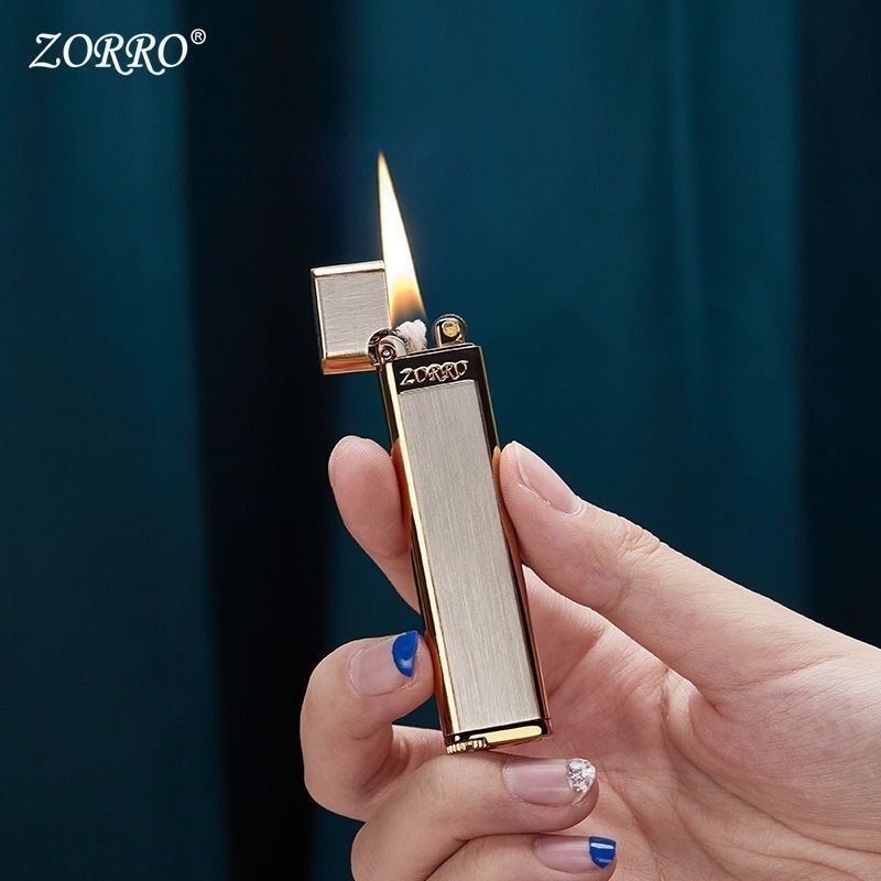 Zorro ไฟแช็คน้ำมัน(O4) (สินค้าตัวเปล่าไม่มีสารไวไฟ)