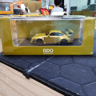 Time Model x GDO Workshop 1:64 Porsche RWB 993 Black Isle (Fallout Version)