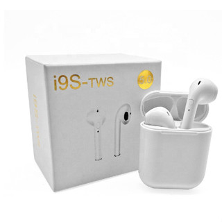 ของแท้100% ใหม่ i9s TWS หูฟังบลูทูธหูฟังไร้สายพร้อมกล่องชาร์จหูฟังชุดหูฟังสเตอริโอที่อุดหูสำหรับ