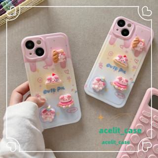 ❤️ส่งของขวัญ❤️ เคสไอโฟน 11 12 13 14 Pro Max แฟชั่น เรียบง่าย ความนิยม การ์ตูน หวานสวย Case for iPhone สไตล์วรรณศิลป์