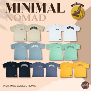 เสื้อยืดสกรีนนูน NOMAD MINIMAL#M5