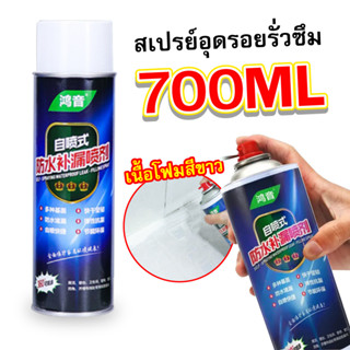 สเปรย์อุดรอยรั่ว สเปรย์กันน้ำรั่วซึม สเปรย์กันรั่ว สเปรย์อุดรอยแตกผนัง กันรั่ว สมานรอยแตกร้าว ขนาด 700ml สเปรย์กันซึม