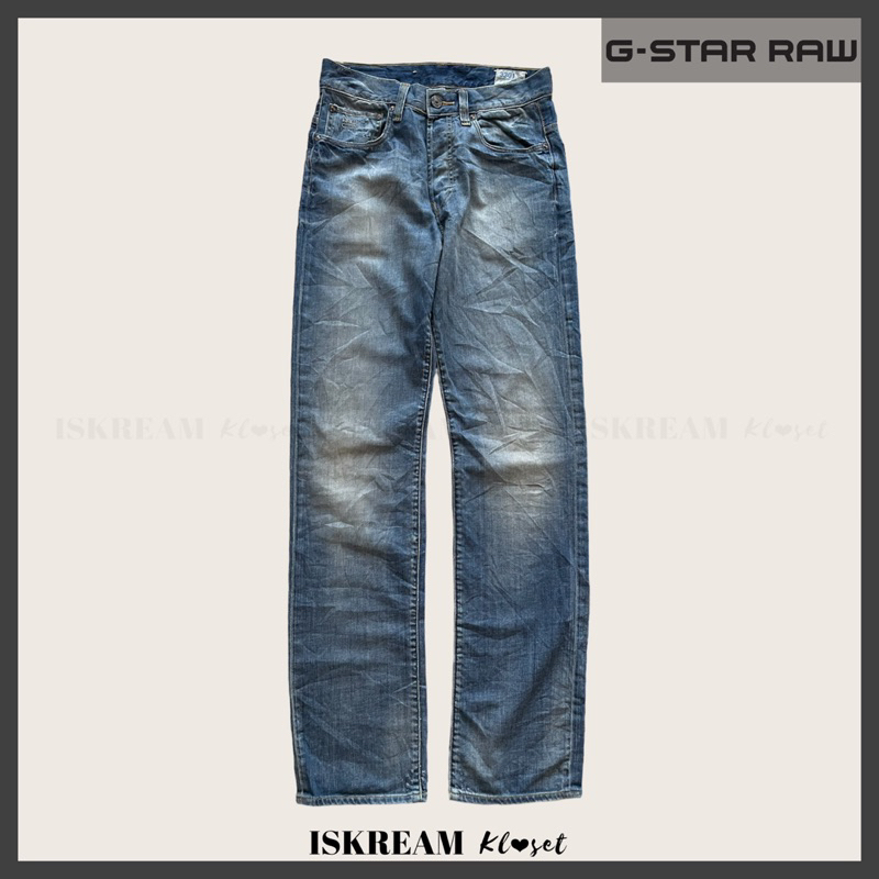 G-STAR RAW Denim Trousers 3301 มือสอง👖