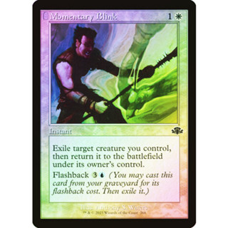 [MTG] Momentary Blink (Retro Frame) [DMR] [WHITE] [COMMON] [FOIL] [ENG] (การ์ดเมจิค / Magic the Gathering)