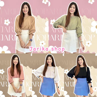 Jarika.shop - เสื้อแขนยาวจั๊ม ( งานป้าย.. Jarika ) ( จ187 )