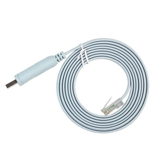 1.8M USB RJ45 USB RS232 Serial To RJ45 CAT5คอนโซลสายเคเบิลสำหรับ Cisco Routers ใหม่