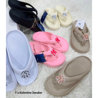รองเท้าแตะMLB {NY} นิ่มใส่สบาย💯 สินค้าพร้อมกล่อง📦[36-39]✔️