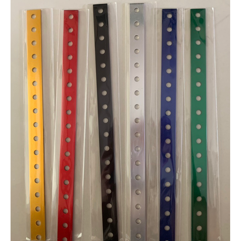 เหล็กรู อลูมิเนียมอโนได อลูมิเนียมรู ยาว 30 cm ไม่เป็นสนิม สำหรับตกแต่งมอเตอร์ไซด์ หรือ งาน DIY ต่าง