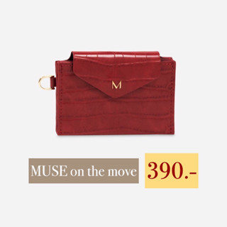 ส่งต่อ Muse on the move Envelop card wallet สีแดง