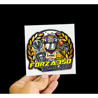 สติกเกอร์ FORZA350 THAILAND สติกเกอร์ซิ่ง