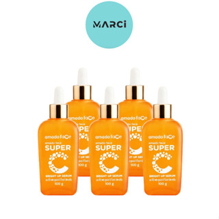 [5 ขวด] Amado Face Super C Bright Up Serum [100 g.]