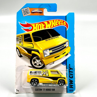 Hotwheels | Custom ‘77 Dodge Van Mooneye สเกล 1:64