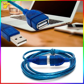 สายเคเบิลต่อขยาย USB 2.0 ตัวผู้ เป็นตัวเมีย 0.3 1 3 เมตร สําหรับคีย์บอร์ด PC