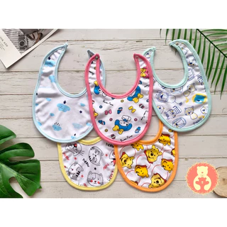 ผ้ากันเปื้อนเด็ก 7ผืน 100฿ ผ้าซับน้ำลายเด็กแรกเกิด-2ขวบ เด็กแรกเกิด เด็ก ทารก