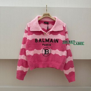 BALMAIN POLO SWEATER