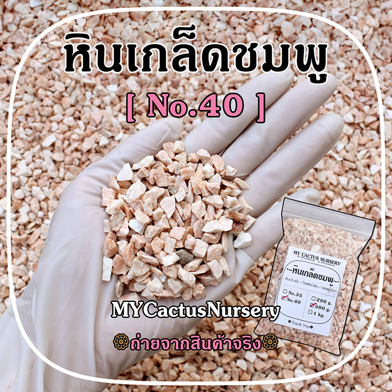 หินเกล็ดชมพู หินแกลบชมพู หินเกล็ด หินโรยหน้ากระถางแคคตัส หินแม่น้ำ หินชมพู หินสีชมพู หินตู้ปลา หินตกแต่งสวน - รูปที่ 4