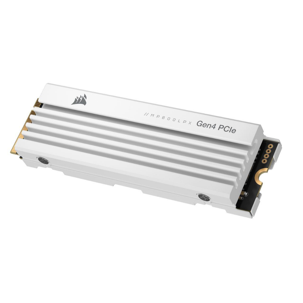 2 TB SSD M.2 PCIe 4.0 CORSAIR MP600 PRO LPX WHITE (CSSD-F2000GBMP600PLPW) NVMe