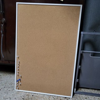 IKEA VÄGGIS Cork board กระดานตกแต่ง บอร์ดติดข้อความ ไม้ก๊อก