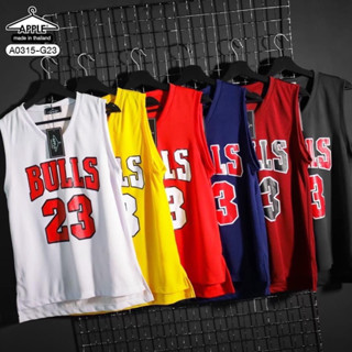 เสื้อกล้าม เสื้อกีฬา เสื้อบาส “BULLS 23”