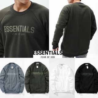 ESSENTIALS LONG SLEEVE SHIRT 👨🏻เสื้อกันหนาว เสื้อแขนยาว