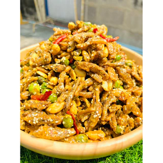 ( 1 แถม 1 ) ปลากรอบสมุนไพร ปลาจิ้งจัง สดใหม่ กรอบอร่อย ( 200g+200g )