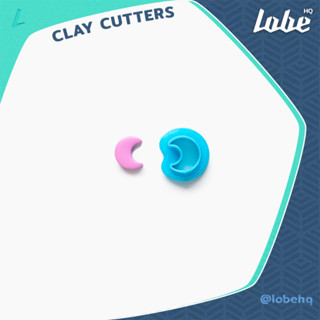 Moon Shape B Clay Cutter/ Clay Tools/ Polymer Clay Cutter/ แม่พิมพ์กดดินโพลิเมอร์รูปดวงจันทร์ B