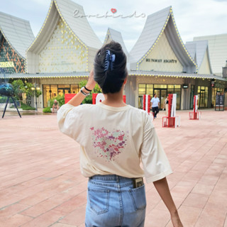 Time to Bloom Tees เสื้อยืด เสื้อโอเวอร์ไซส์ เสื้อครอปโอเวอร์ไซส์