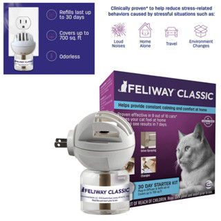 Feliway DIFF+REFILL 48 cc สเปรย์สยบอารมณ์ (ชนิดปลั๊กเสียบ)