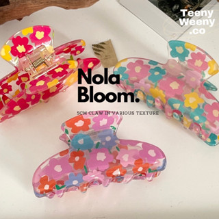 8.8สีเข้าใหม่🌼🌸 💥กิ๊บหนีบผม NOLA 🍡💐พร้อมส่งในไทย ——teenyweeny.co 🍀ขนาด6.5 ซม เก็บผมได้ดี มีตัวลอคกันสนิม