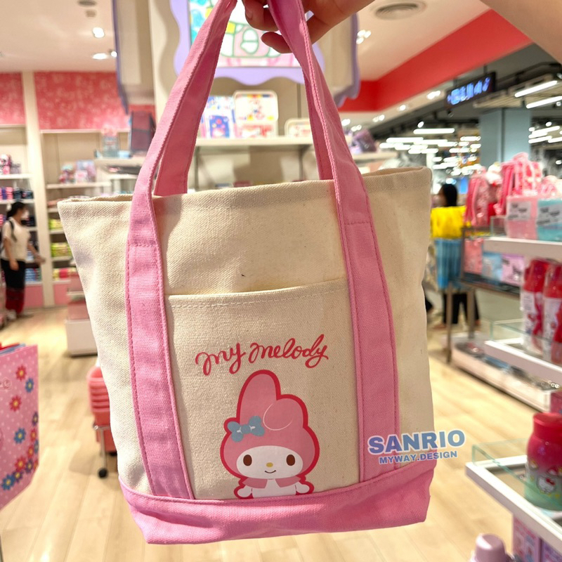 กระเป๋าSANRIO กระเป๋าแคสวาส✨💕ของแท้💯พร้อมส่ง