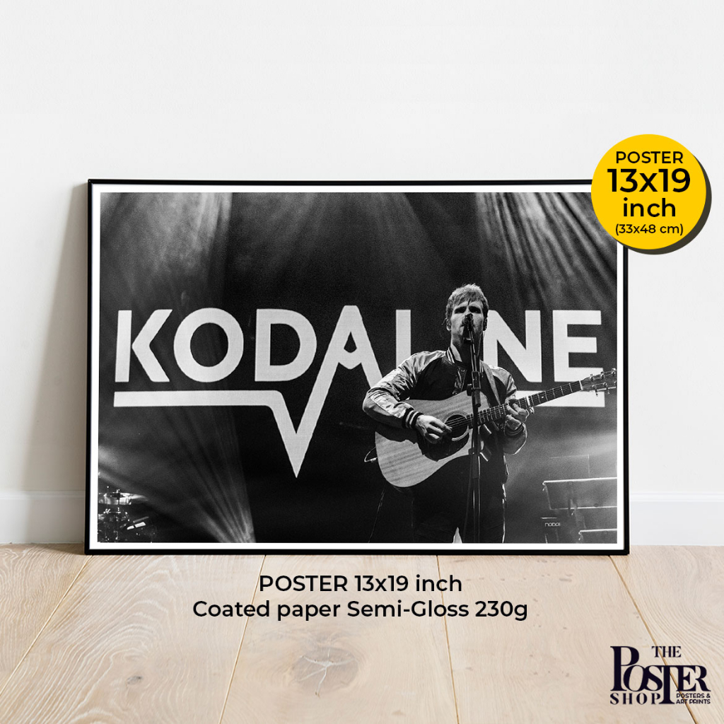Kodaline Posters โปสเตอร์วง โคดาไลน์ วงร็อกสัญชาติไอริช ภาพขนาด 13X19 นิ้ว
