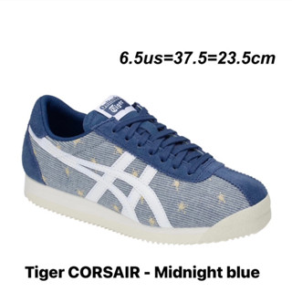 Onitsuka Tiger CORSAIR Midnight blue สียีนส์ลายดาว (1182A073-401) ของแท้💯% จาก Shop