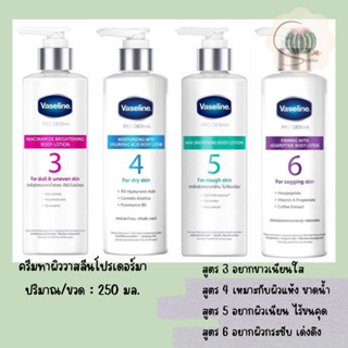 Vaseline วาสลีน โปร เดอร์มา (Pro Derma) ขนาด 250 ml. (มีเลือก 4 สูตร)