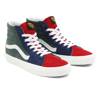 รองเท้า VANS MIXED CORDUROY SK8 HI - MULTI/JUNGLE GREEN