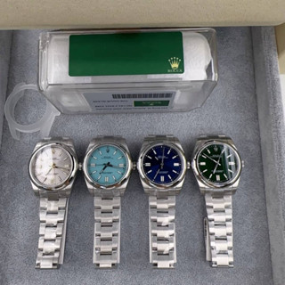 นาฬิกาข้อมือ Rolex Op CC clean (พร้อมกล่องใส travel case)