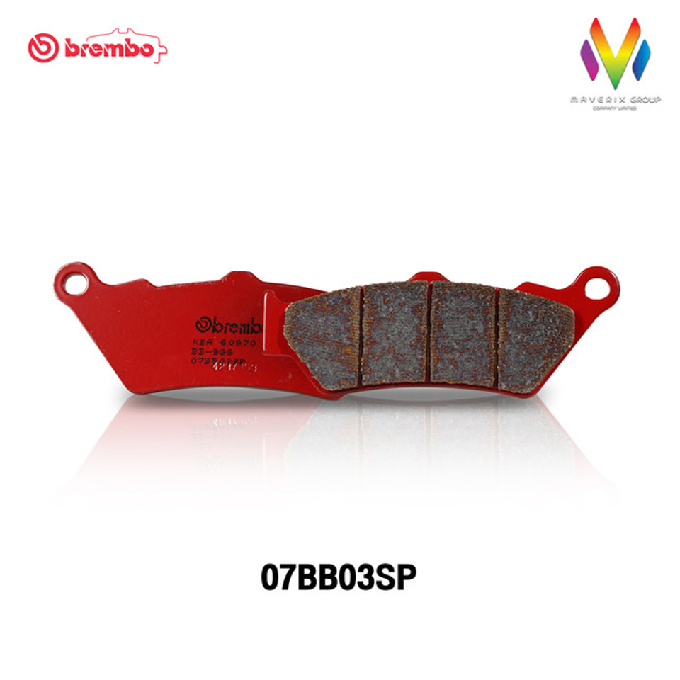 Brembo ผ้าเบรกหลัง SP (เกรดSinter) สำหรับ BMW : R1200GS 13> / R1200GS Adventure 14> / R1200R/RS/RT