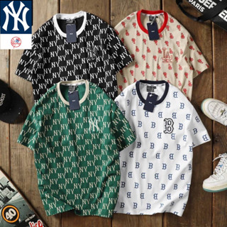 เสื้อยืดแขนสั้น MLB 🔖 Unisex 👱🏻‍♂️👩🏼‍🦰 cotton 💯 ผ้านุ่ม ใส่สบายตัว พร้อมส่งจากไทย 🚚 ร้านค้าจัดส่งไว