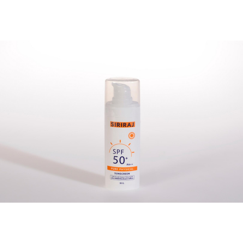 Siriraj physical Sunscreen SPF 50+ Lotion 30g