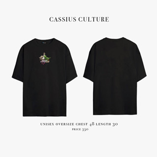 CASSIUS PREMIUM COTTON OVERSIZE เสื้อยืดสกรีนลาย พรีเมี่ยม dino