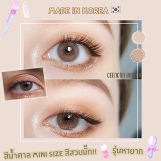 คอนแทคเลนส์เกาหลี 🇰🇷 ceencon brown ใส่สวยสุด คอนแทคเลนส์สีน้ำตาล Gaezzsecret x sweet soft