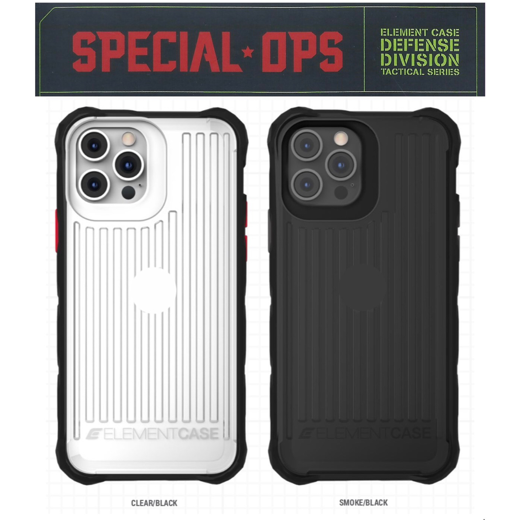 Special Ops iP13/12/SE เคสสำหรับไอโฟน 13/12/SE3 กันกระแทก ยี่ห้อ Element Case ของแท้ 100% มีประกัน