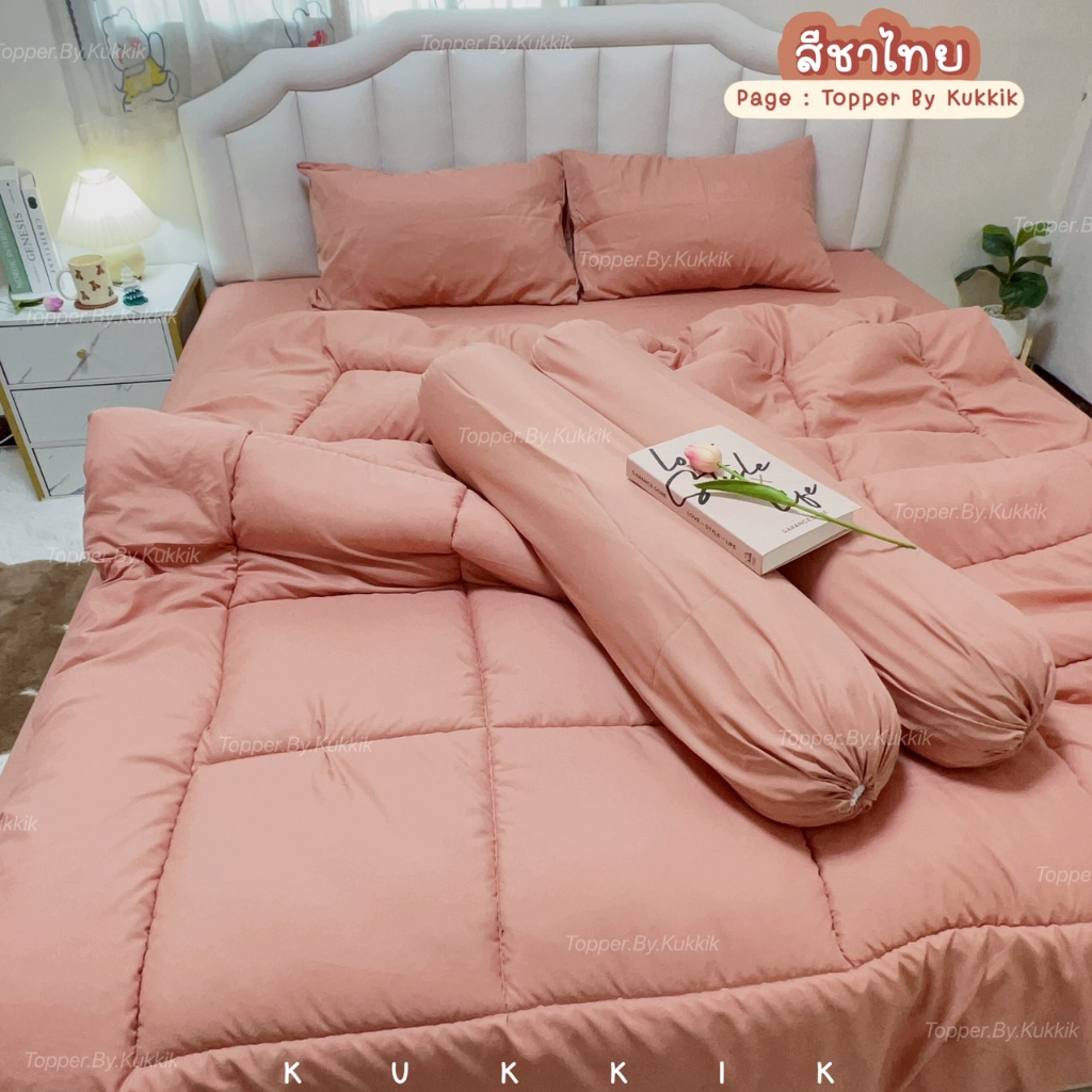 เฉพาะผ้าปูที่นอน มีขนาด 3.5ฟุต/5ฟุต/6ฟุต ผ้า Cotton 100% ให้สัมผัสนุ่มลื่น เหมาะสำหรับที่นอนสูงไม่เกิน 10 นิ้ว