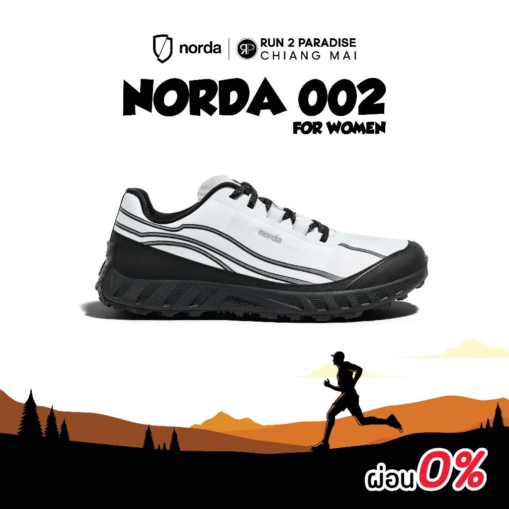 NORDA 002 (Women) รองเท้าวิ่งเทรล รองเท้าออกกำลังกาย