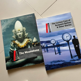 หนังสือ The Moonstone และ The Curious Case of Benjamin Button &amp; Other Stories DOMINOES Level 3 วรรณกรรมภาษาอังกฤษ OXFORD