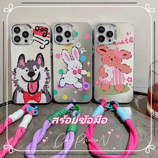 🔥สไตล์ใหม่🔥เคสไอโฟน iphone 11 14 Pro Max ins บุคลิกภาพ สไตล์กราฟฟิตี สร้อยข้อมือ เคส iphone 12 13 Pro Case for iPhone